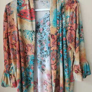 Gorgeous shawl collar jacket size Small